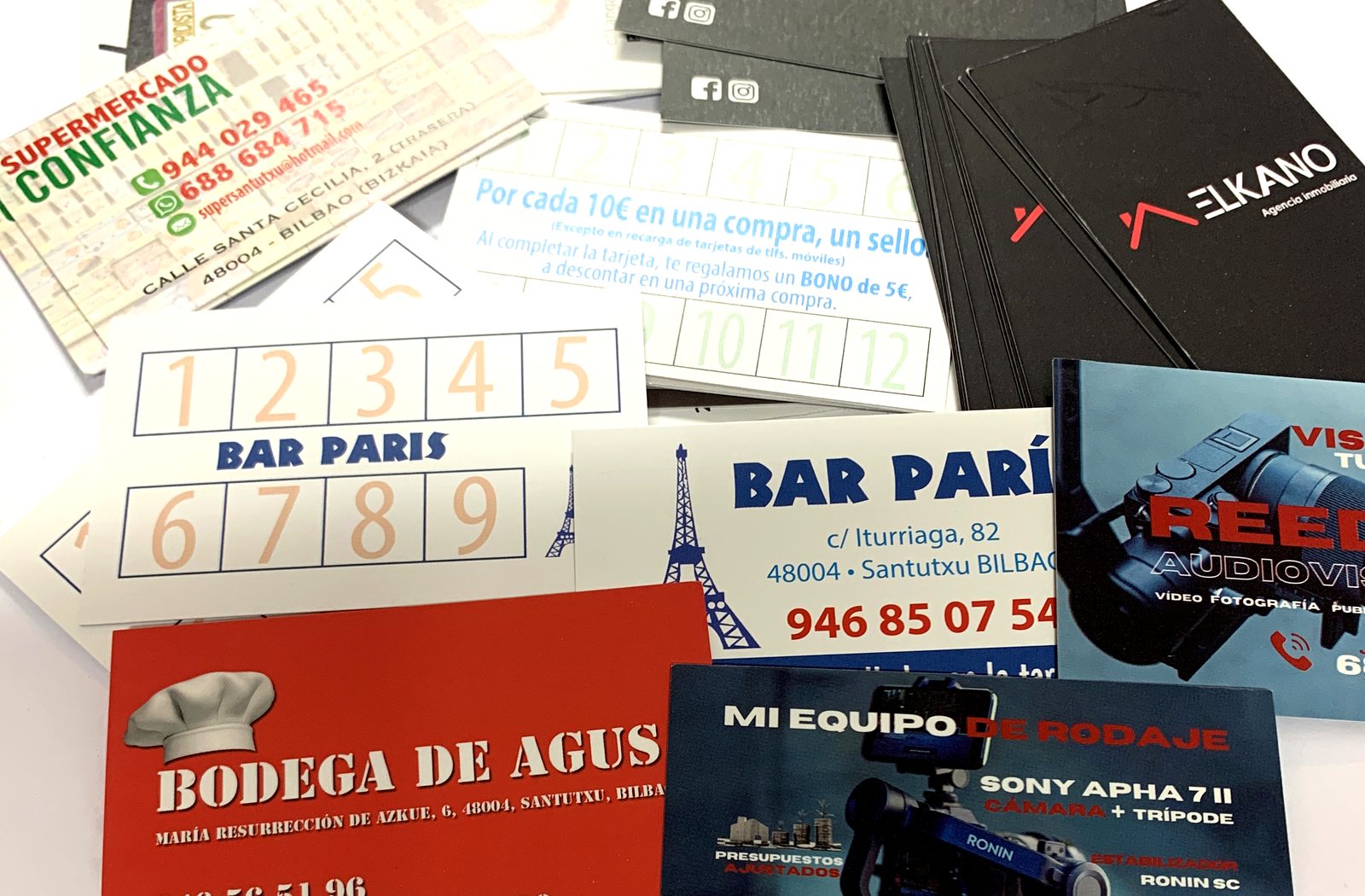 Tarjetas de visita